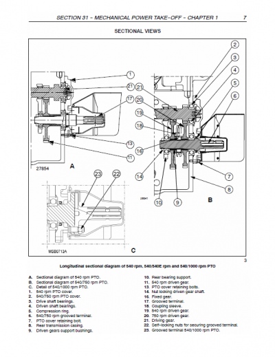 New Holland T4020, T4030, T4040 Tractor Service Manual