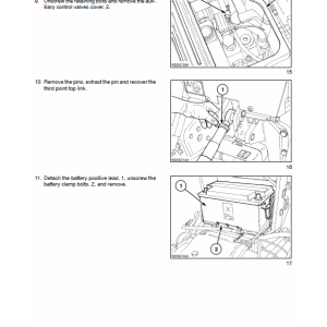 New Holland Tk90a, Tk90ma, Tk100a Tractor Service Manual