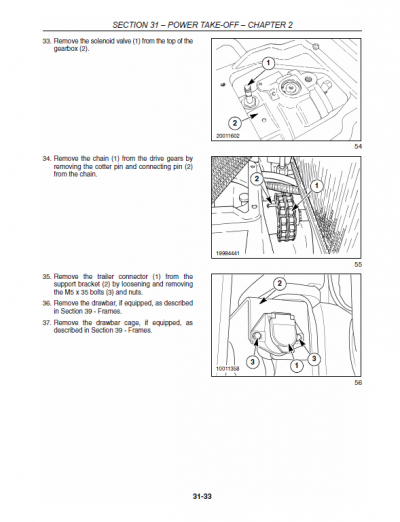 New Holland TV145 Tractor Service Manual