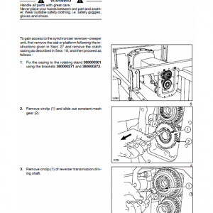 New Holland Td60d, Td70d, Td80d, Td90d, Td95d Tractor Service Manual