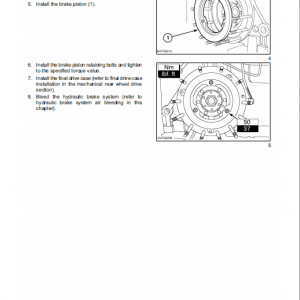 New Holland Ts125a, Ts130a, Ts135a Tractor Service Manual