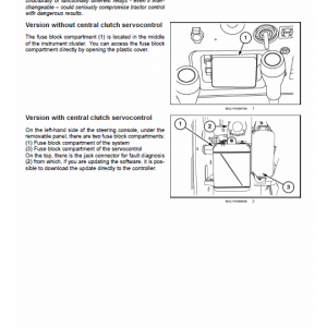 New Holland Tk4020f, Tk4020v, Tk4030, Tk4040, Tk4040m Tractor Manual