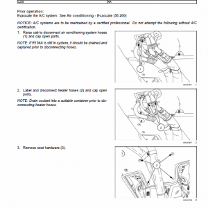 New Holland L223, L225, C232 Skidsteer Loader Service Manual