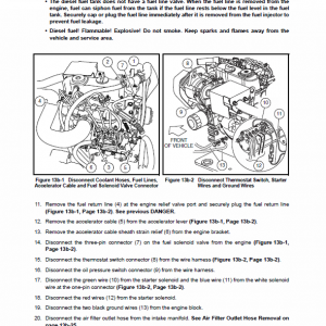 New Holland 120, 125 Rustler Service Manual