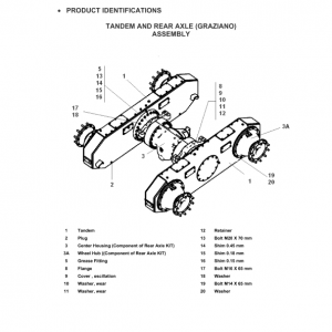 New Holland G140vp, G170vp, G200 Motor Grader Service Manual