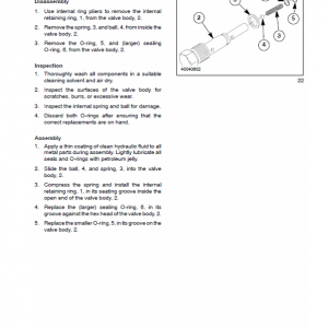 New Holland Sxm54, Sxm60 Mower Service Manual