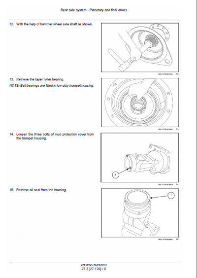 New Holland 3510, 4010, 4510, 4710 Tractor Service Manual