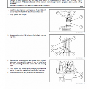 New Holland 5500, 6500, 7500 Tractor Service Manual