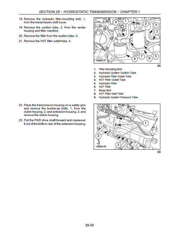 New Holland Tc23da, Tc26da Tractor Service Manual