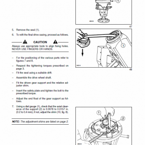 New Holland T4040, T4050 Tractor Service Manual