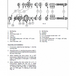 New Holland Tc31da, Tc34da Tractor Service Manual