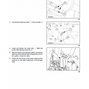 New Holland T2410, T2420 Tractor Service Manual