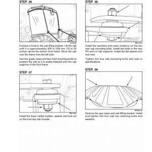 New Holland T9010, T9020, T9030, T9040, T9050, T9060 Tractor Service Manual