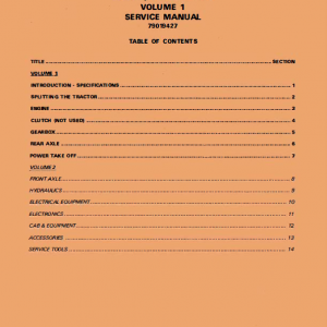 Challenger MT635, MT645, MT655, MT665 Tractor Workshop Manual