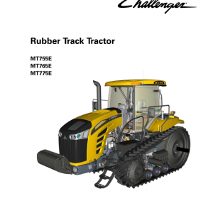 Challenger MT755E, MT765E, MT775E Tractor Service Manual