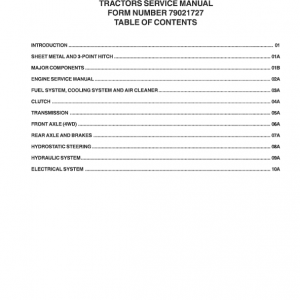 AGCO ST35X, ST40X Tractor Service Manual