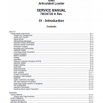 Willmar 4565 Wrangler Loader Service Manual