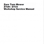 Massey Ferguson Z29, Z33 Mower Service Manual