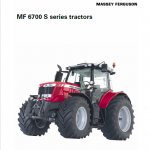 Massey Ferguson 6715S, 6716S, 6718S Tractor Service Manual