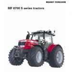 Massey Ferguson 6712S, 6713S, 6714S Tractor Service Manual