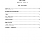 Massey Ferguson 1233 Tractor Service Manual