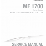 Massey Ferguson 1736, 1742, 1749, 1754, 1758, 1759 Tractor Manual