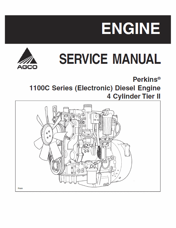 Perkins 1100C Series Diesel Engine Manual