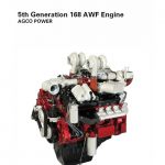 AGCO 5th Generation 168 AWF Engine Manual