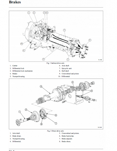 Massey Ferguson 431, 461 Tractors Service Manual