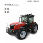 Massey Ferguson 3707, 3708, 3709, 3710 Tractor Manual
