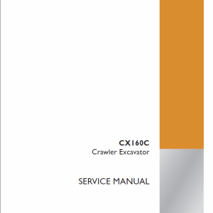 Case CX160C Excavator Service Manual