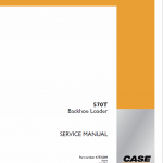 Case 570T Backhoe Loader Service Manual