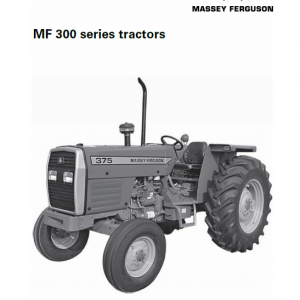 Massey Ferguson 345, 350, 355, 360, 375, 385 Tractor Service Manual