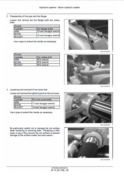 Case Cx350d, Cx370d Excavator Service Manual