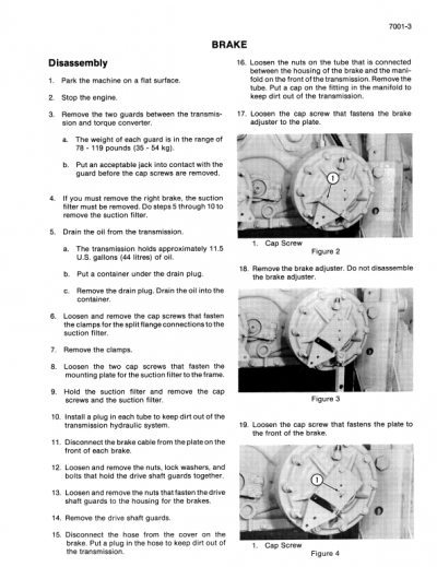 Case 1450B, 1455B Crawler Dozer Service Manual