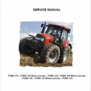 Case Puma 115, 125, 140, 155 Tractor Service Manual