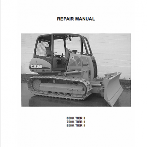 Case 650K, 750K, 850K Crawler Dozer Service Manual
