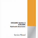 Case CX220C Series 2 Crawler Excavator Service Manual