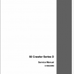 Drott Case 50 Crawler Excavator Series D Service Manual
