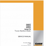 Case 580ST, 590ST, 690ST Backhoe Loader Service Manual