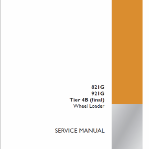 Case 821G, 921G Wheel Loader Service Manual