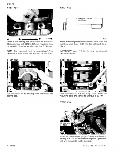 Case 584E, 585E, 586E Forklift Service Manual