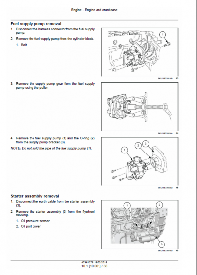 Case CX230D Crawler Excavator Service Manual