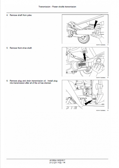 Case 770 EX Magnum Backhoe Loader Service Manual