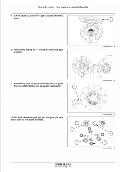 Case Farmall 50A, 60A, 70A Tractor Service Manual