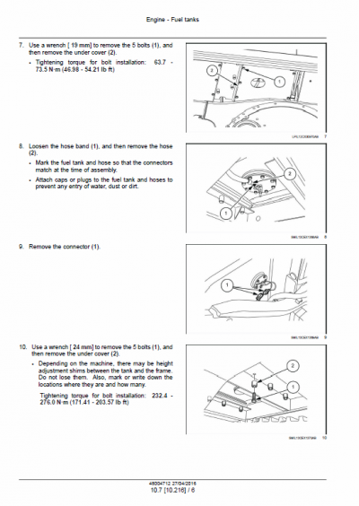 Case CX240C Crawler Excavator Service Manual