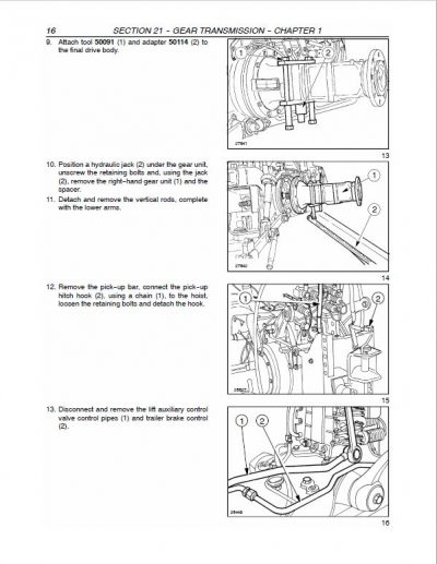 Case Farmall 65C, 75C, 85C, 95C Tractor Service Manual