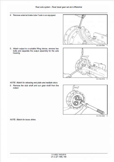 Case 721E Wheel Loader Service Manual