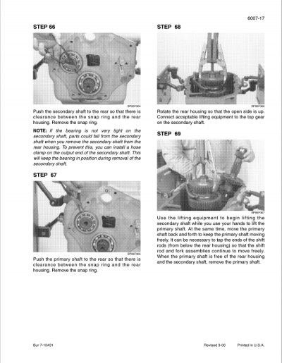 Case 585G, 586G, 588G Forklift Service Manual