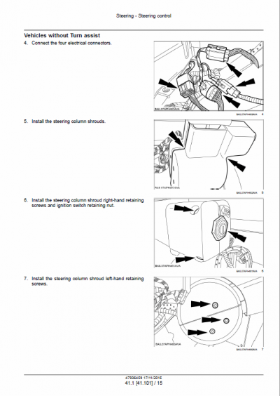 Case Puma 150, 165 CVT Tractor Service Manual